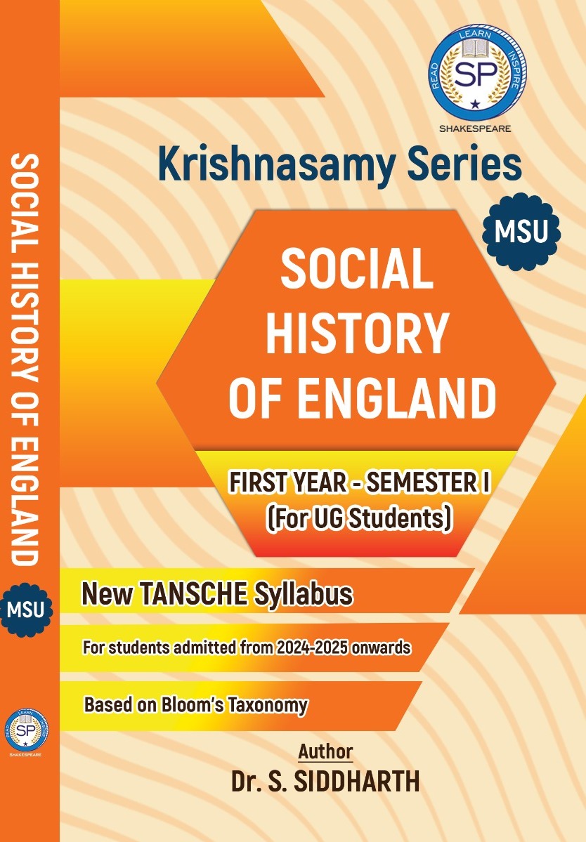 Social History of England - Sem 1 - MS University